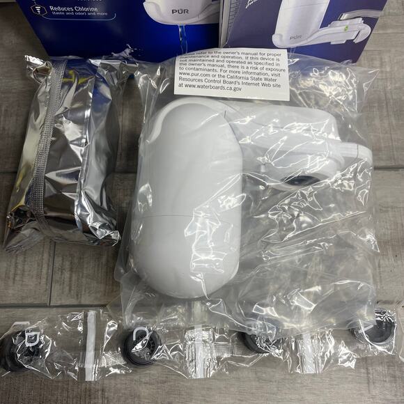 NIB PUR Classic White Max Ion Water Faucet Purifier Filtration System FM-3333B - Picture 3 of 9
